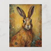 Rabbit Postcard