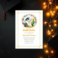 Fiesta Graduation Party Photo Invitation