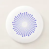 Disk - Blue Star Swirls Wham-O Frisbee