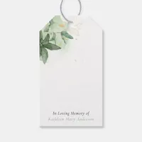 In Loving Memory Greenery Gold Memory Tree Tags