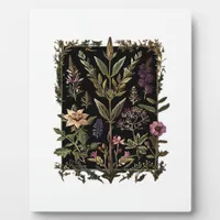 Goblincore Victorian Witch Herbs Classic Plaque