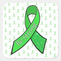 Lyme Disease Awareness, Be Strong" Sticker