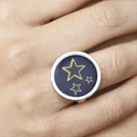 Stellar Gold Ring