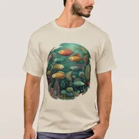 Fantasy Aquarium Whimsical Fish T-Shirt