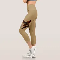 Witching Hour Silhouette Capri Leggings