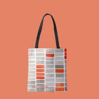  Gray Watercolor Pattern Named Tote Bag