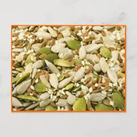 Pumpkin Seeds and Mix Postcard