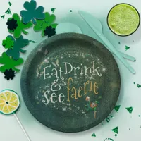 Eat, Drink & See Faerie ID637 Paper Plates