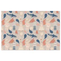 Baby on Board Nautical Baby Shower  Tissue Paper