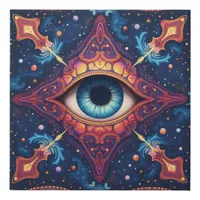 Eye of the Universe Faux Canvas Print