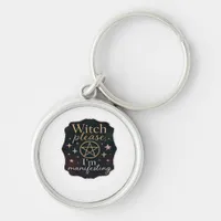 Whimsigoth Fantasy – Mystical Forests, Moons & Mag Keychain