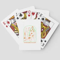 Tis The Season To Be Creepy Halloween Poker Cards