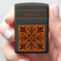 Classic Greek Inspired Personalized  Zippo Lighter