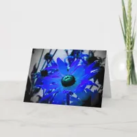 Blue Flower Card