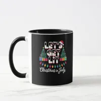 Let's Get Lit Christmas Mug