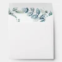 Eucalyptus Greenery Wedding Envelope