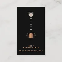 *~* Cosmic Lunar Universe Gift Certificate Card