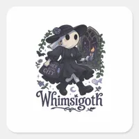 Whimsigoth With City Classic – Urban Magic Meets F Square Sticker