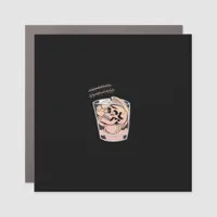 Till Death Do Us Part – Cute Sloth Meets Death Car Magnet