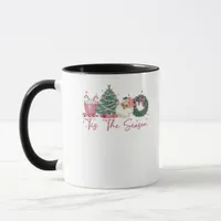 Tis The Season Merry Christmas Cute Xmas Coffee Ch Mug