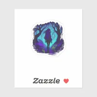 Fey Gothic Emo Goblincore Aesthetic  Forest Graphi Sticker