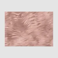 Rose Gold Foil Tiger Stripes Tissue Paper
