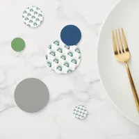 Watercolor Rainbow Pattern Confetti