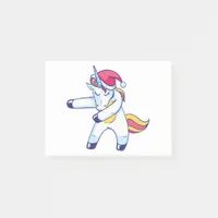 Christmas Unicorn Post-it Notes