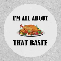 All About That Baste Classic Artistic Design Patch