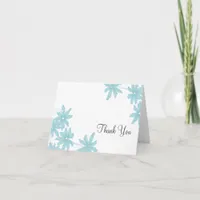 Light Blue Daisies Thank You