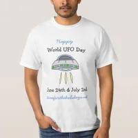 Happy World UFO Day June 24th T-Shirt