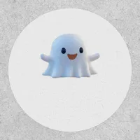 Cute Little Boo Retro Graphic Patch