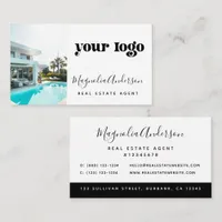 Add Your Logo Photo Business Card