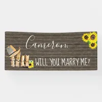 Will you Marry Me Romantic Proposal Sign