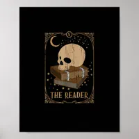 Book Reader Card Pagan Goblincore Goth Occult Book Poster
