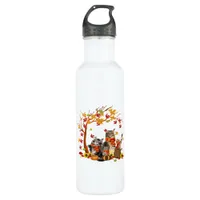 It’s Fall Y’all Pumpkin Lover Halloween Thanksgivi Stainless Steel Water Bottle