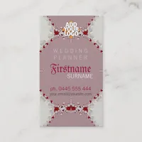 Wedding Planner Royal Business Card