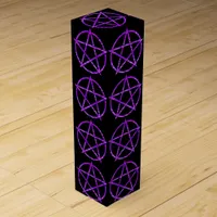 Purple Zebra Pentagram Wine Box