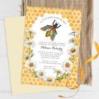 Honey Bee Sweet Little Honey Baby Shower  Invitation