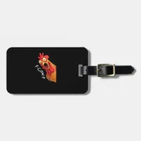 F-Caw-F-Chicken Classic Vintage Graphic Luggage Tag