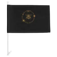 Cottagecore Aesthetic Academia Goblincore Bee Car Flag
