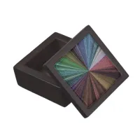 Circular Gradient Earthy Rainbow Gift Box