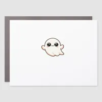 Cute Little Boo Basic Clean Car Magnet