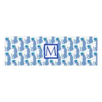 Blue Graduation Leopard Ruler