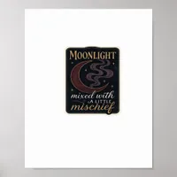 Whimsigoth Fantasy Mystical Forests, Moons & Magic Poster