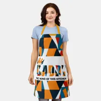 Daddy King Bauhaus Apron - Geometric Family Design