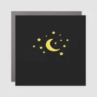 Whimsigoth Night Sky Sun Moon Witchy Car Magnet