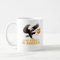 No Kings In America We The People Political Retro  Coffee Mug