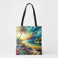 Gorgeous Ai Art | Coastal Beauty Tote Bag