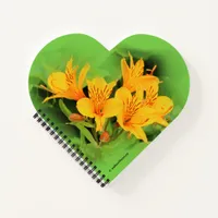 Elegant Lily of the Incas / Yellow Alstroemeria Notebook